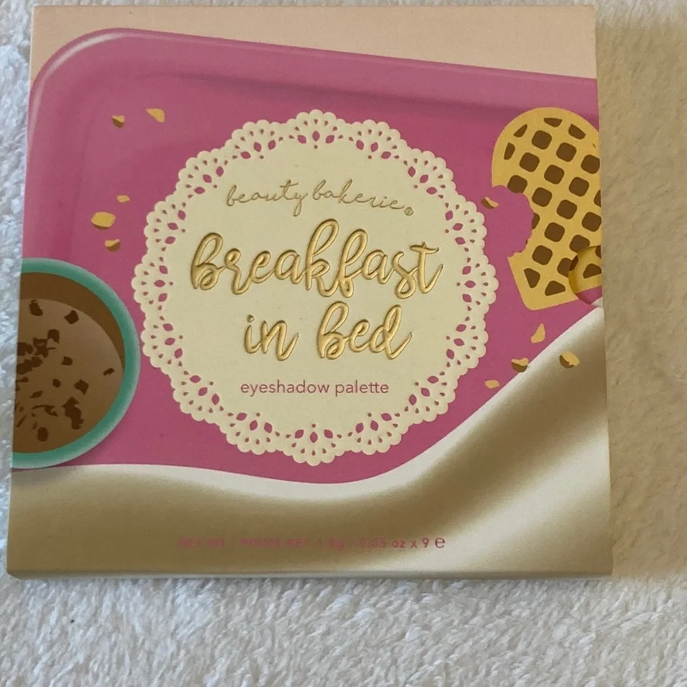 Beauty Bakerie-Breakfast in bed Eyeshadow Palette NWOT